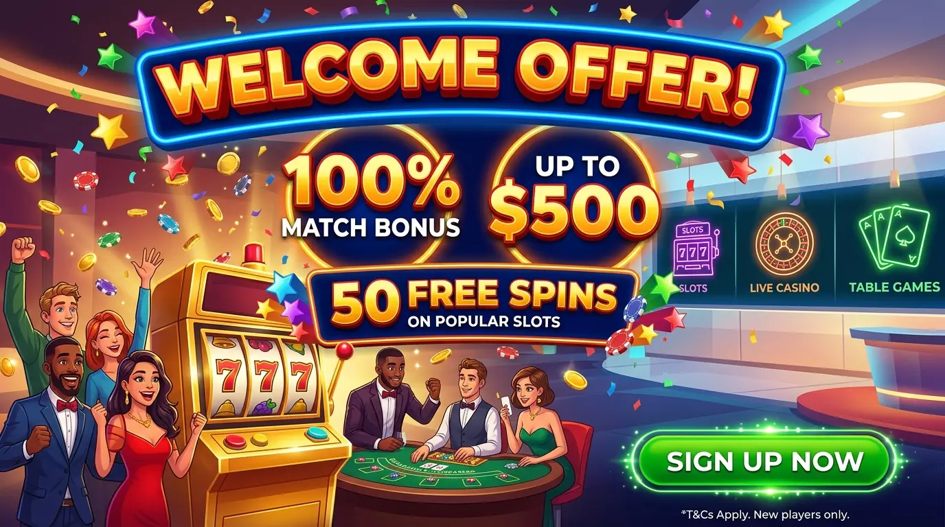 Welcome offer Stake casino