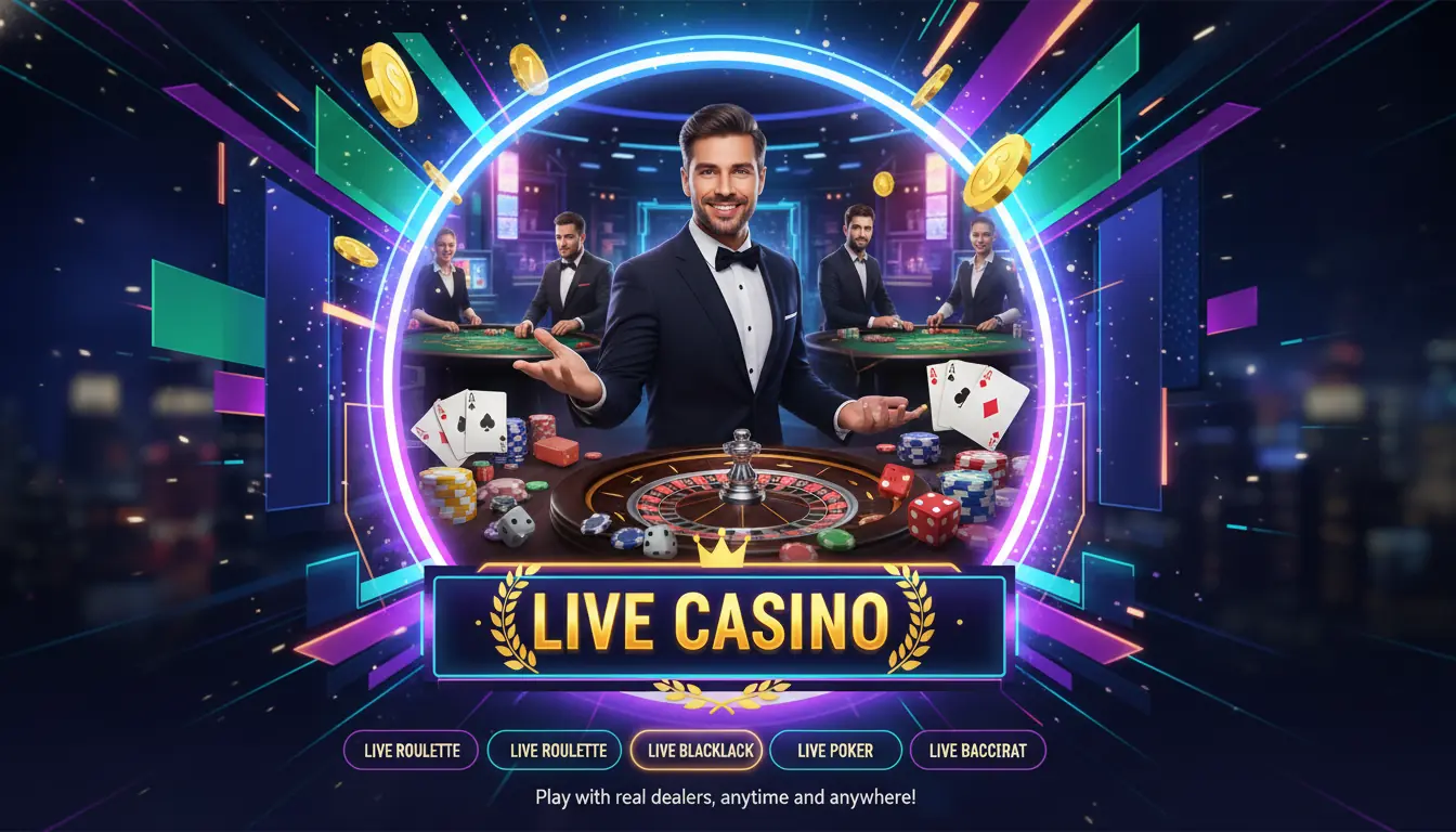Spela live hos Stake casino